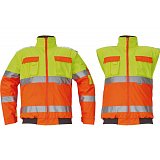 další vyobrazení Zimní reflexní pilotka CLOVELLY 2 v 1, žlutá/oranžová