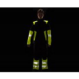 další vyobrazení Zimní reflexní softshellové kalhoty Bennon REFLECTOS, černé