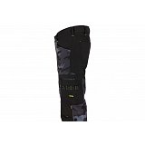 další vyobrazení Zimní softshellové kalhoty Bennon CAMOS TROUSERS, černá/šedá