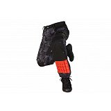 další vyobrazení Zimní softshellové kalhoty Bennon CAMOS TROUSERS, černá/šedá