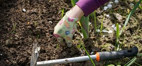 Jarní počasí volá k práci na zahradě - oblečte se vhodně.